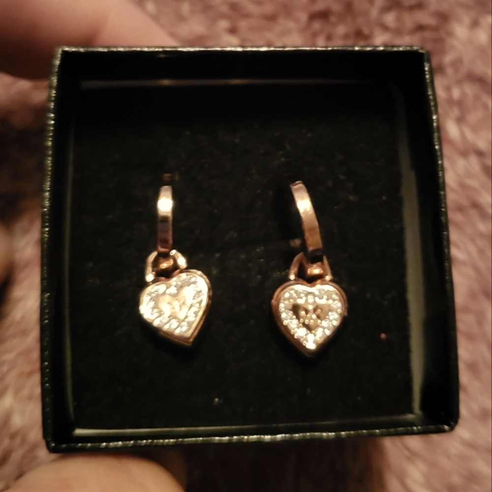 Michael Kors Heart Earrings